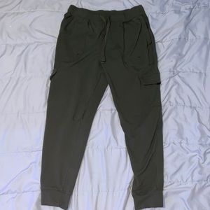 Dark Green Sweat Pants (Russell Athletic)